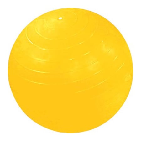Fabrication Enterprises CanDo Inflatable Exercise Ball, Lime Green, 150 cm (60") 30-1808